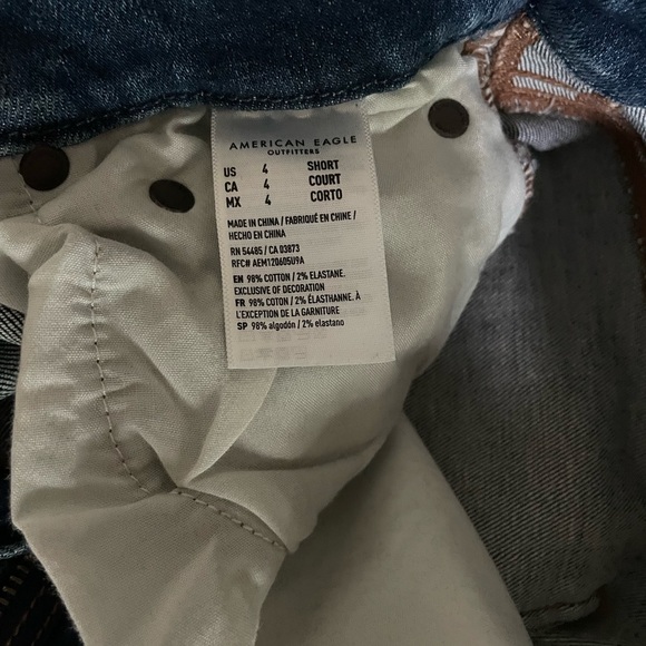 American eagle outfitters Curvy super stretch high rise jeggings size 4 short - Picture 10 of 10